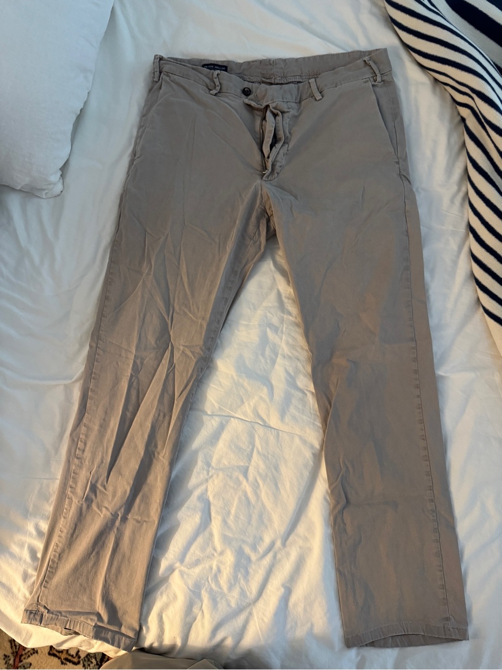 Peter Millar Men's Khaki Stretch - 35/30